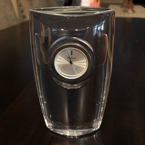 Waterford Crystal Clock ~ 5”x3”